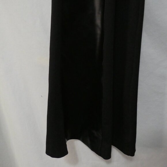 Unbranded | XXL | Chic Black Flared Pants | Crecent Moon Zipper Pull - Picture 8 of 16